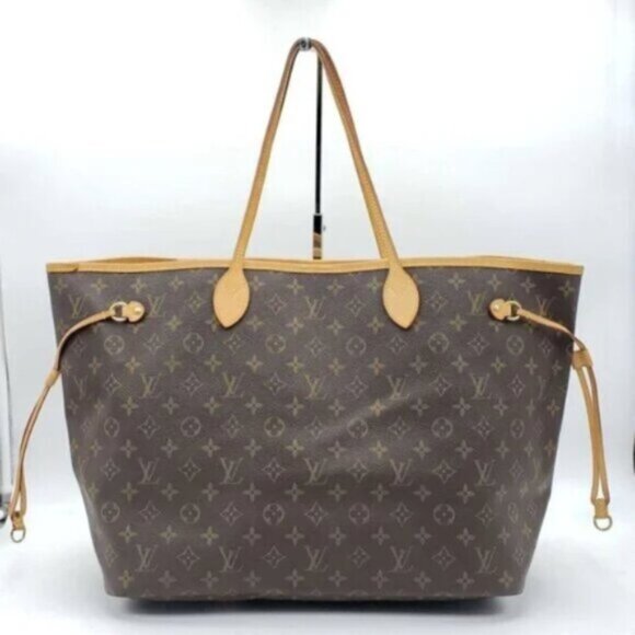 Louis Vuitton Neverfull GM Brown Monogram Canvas Shoulder Bag - Picture 2 of 14
